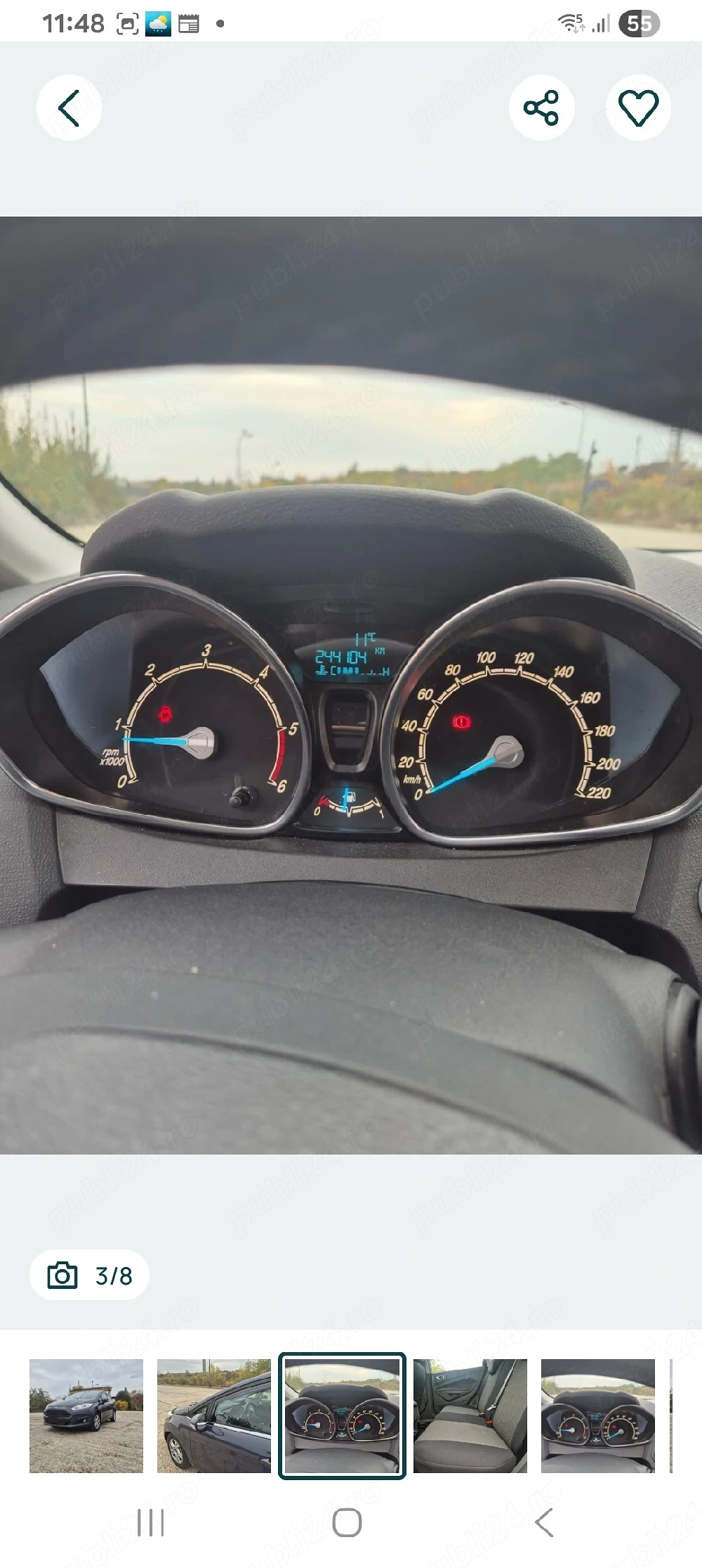 Vând Ford Fiesta Hatchback 16 motorina 