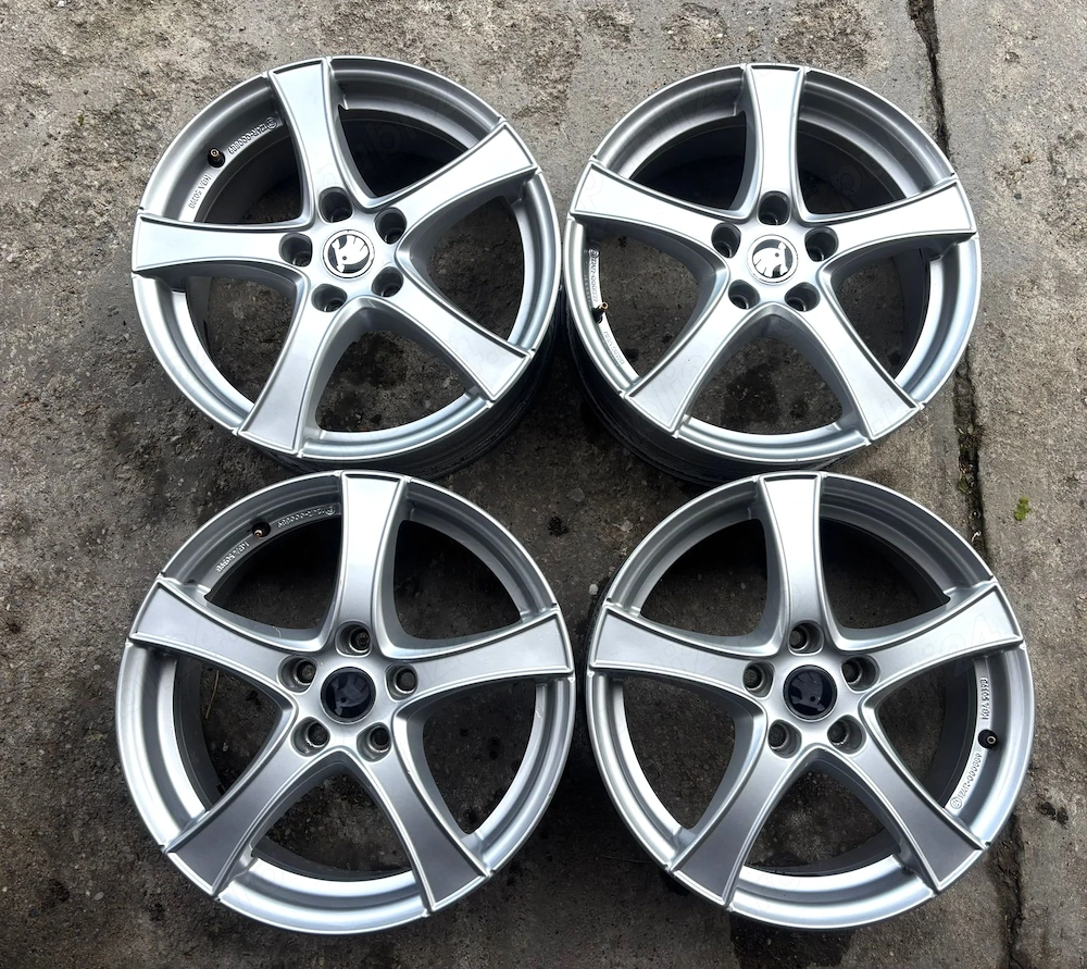 Jante SKODA OCTAVIA,SUPERB,KAROQ,KODIAQ,seat vw 5x112 R17 originale,senzori
