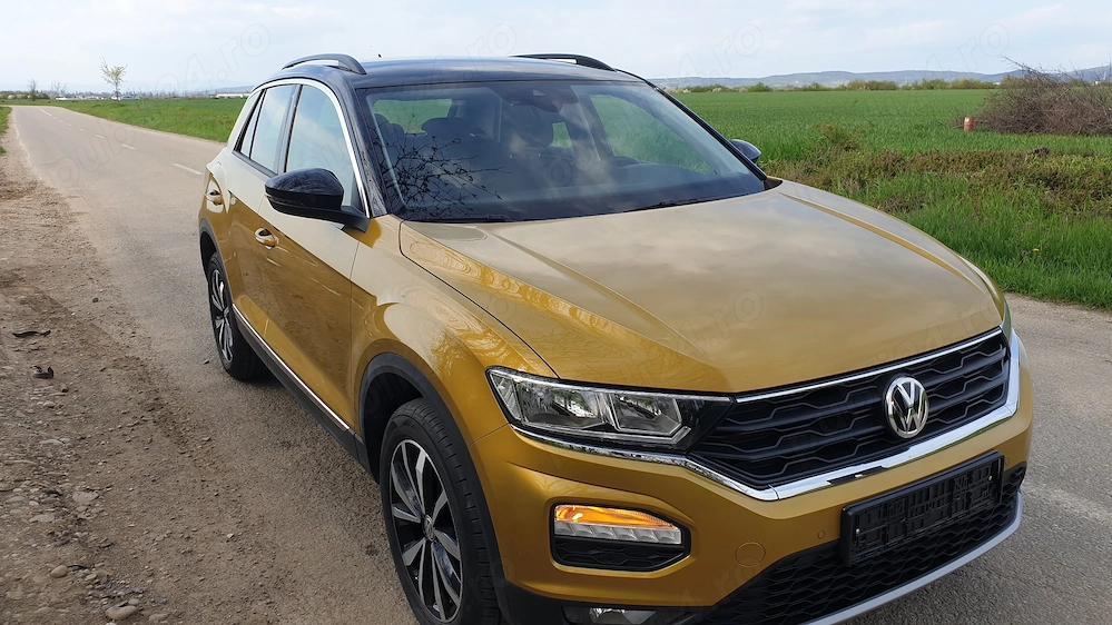 Vand Wv T-Roc Design 1.0 TSI, 115CP 85kW, 6, cu set jenti si cauciucuri iarna incluse