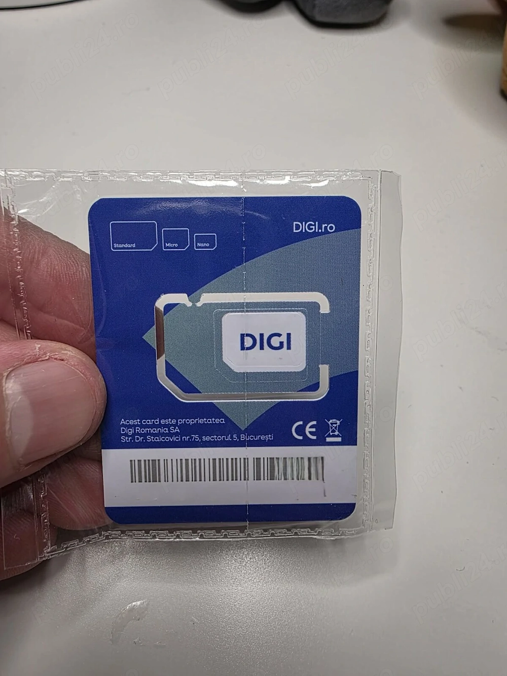 Cartela Digi cu,credit 4 Euro+ numar nou telefon pt telefonie + internet 4G,5G,PrePay FARA ABONAMENT