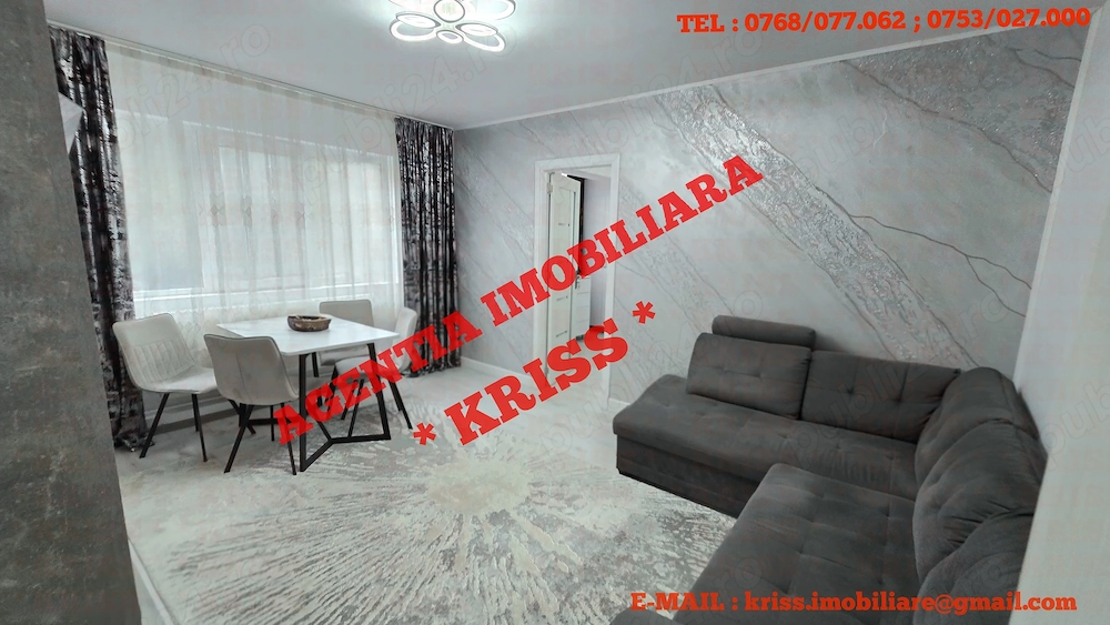 Apartament 2 Camere NORD - KAUFLAND Confort 2 Etaj Parter Cu Balcon Mobilat Și Utilat Complet