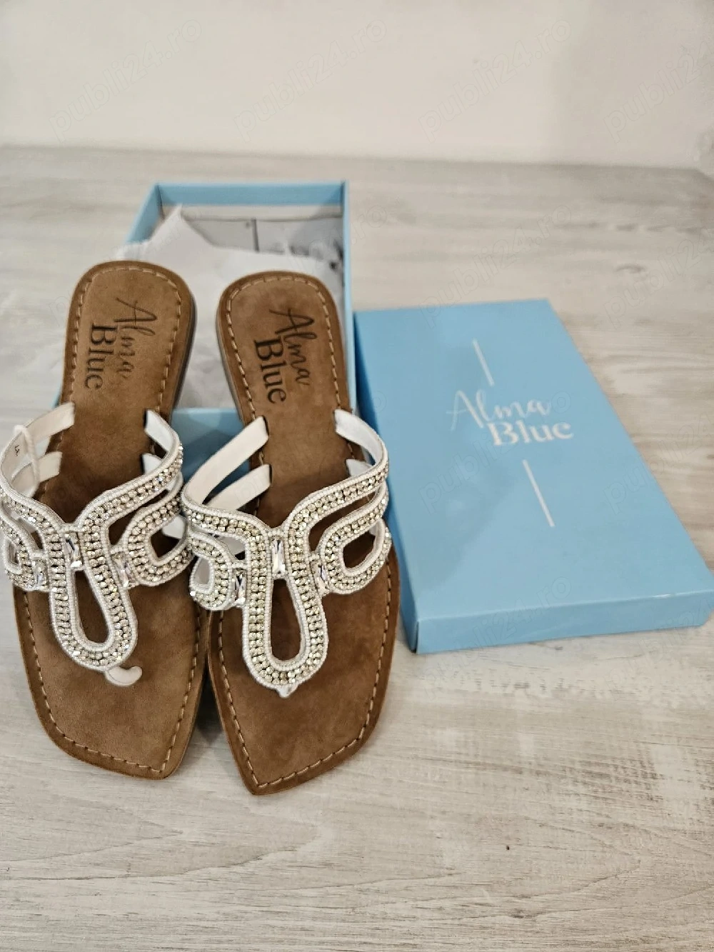 Sandale Alma En Pane,Marime 37,Piele