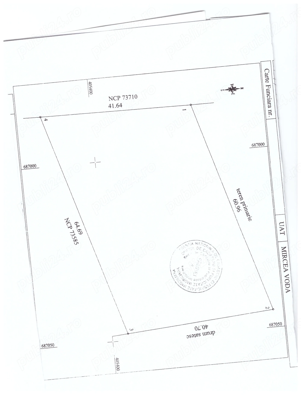 Vanzare teren intravilan Mircea Voda, Braila