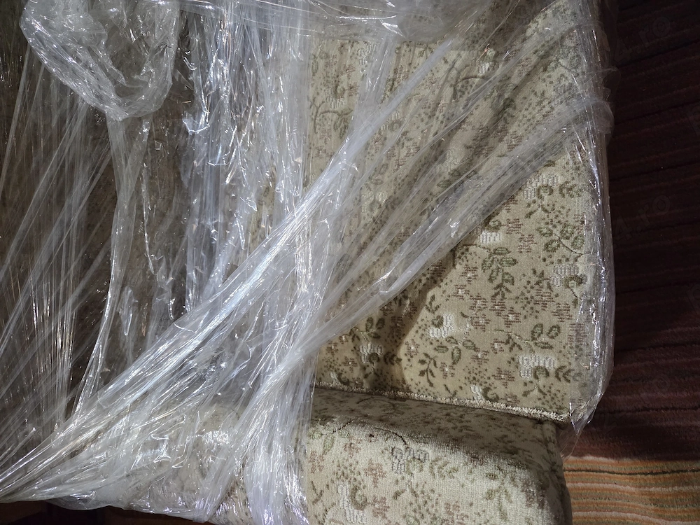 Fotoliu textil pe rotile