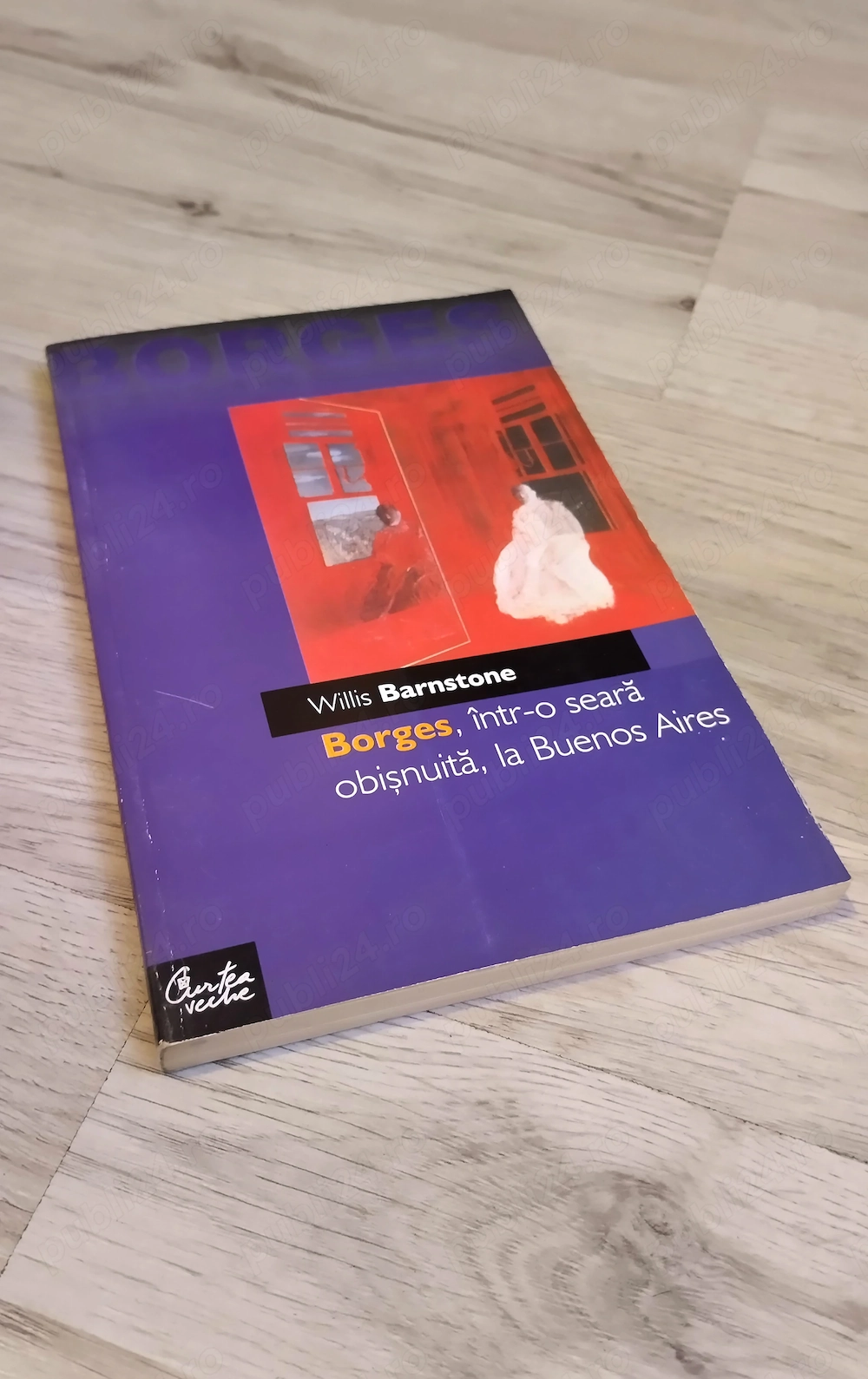 Borges, intr-o seara obisnuita, la Buenos Aires