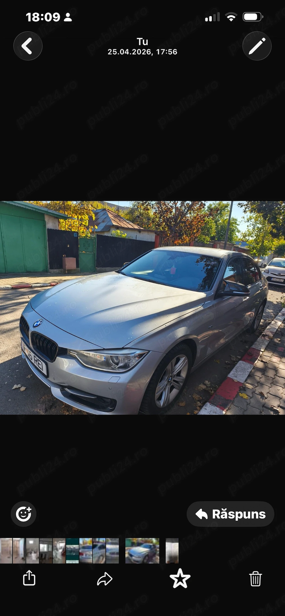 Vând masina personala bmw  f 30