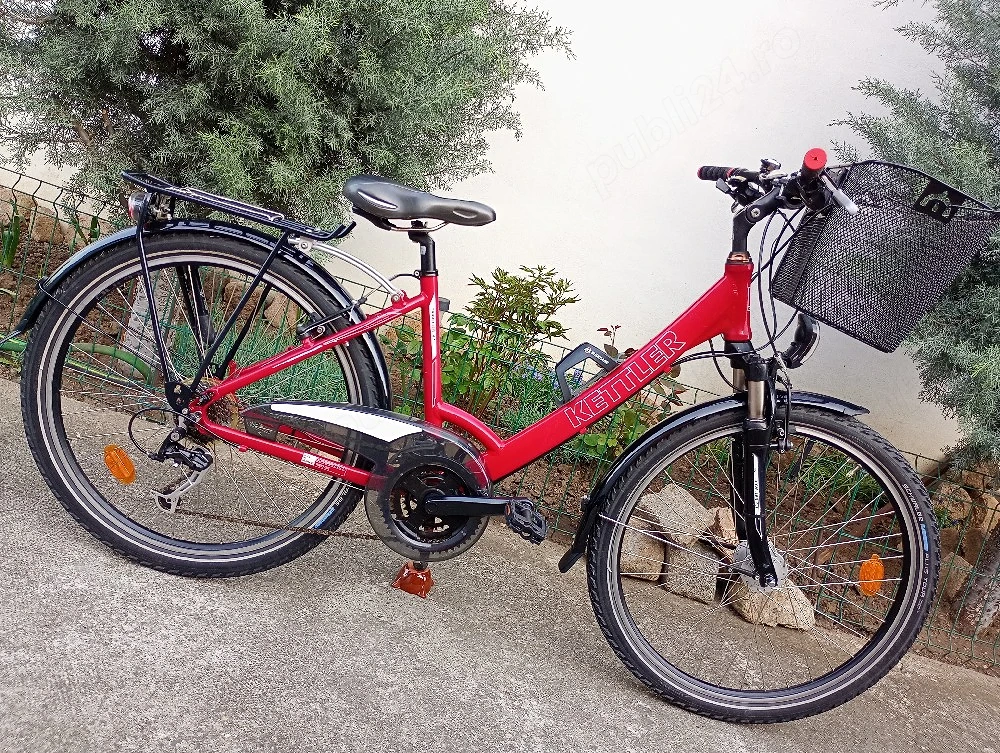 Bicicletă damă Kettler,roti 26,cu 3 vit,frână la picior ! !