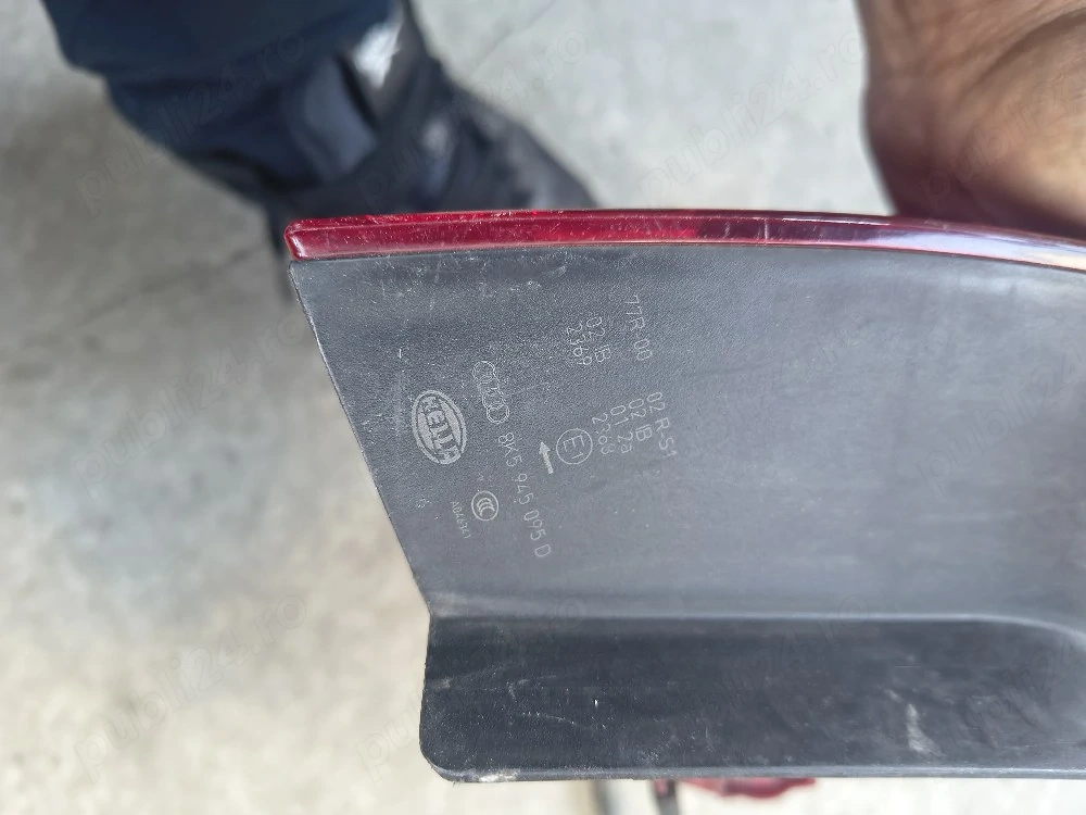 de vazare lampi spate audi a4