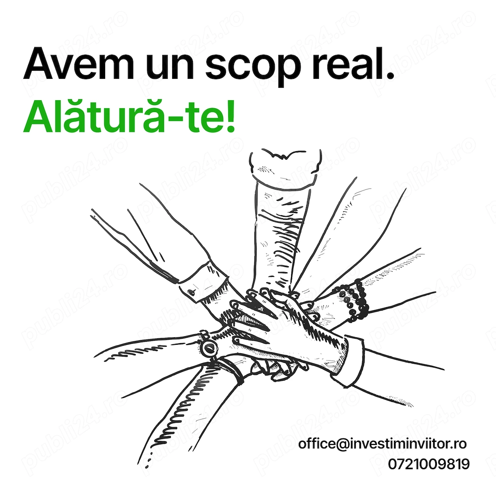 Asociația Investim în Viitor recrutează voluntari și membri activi