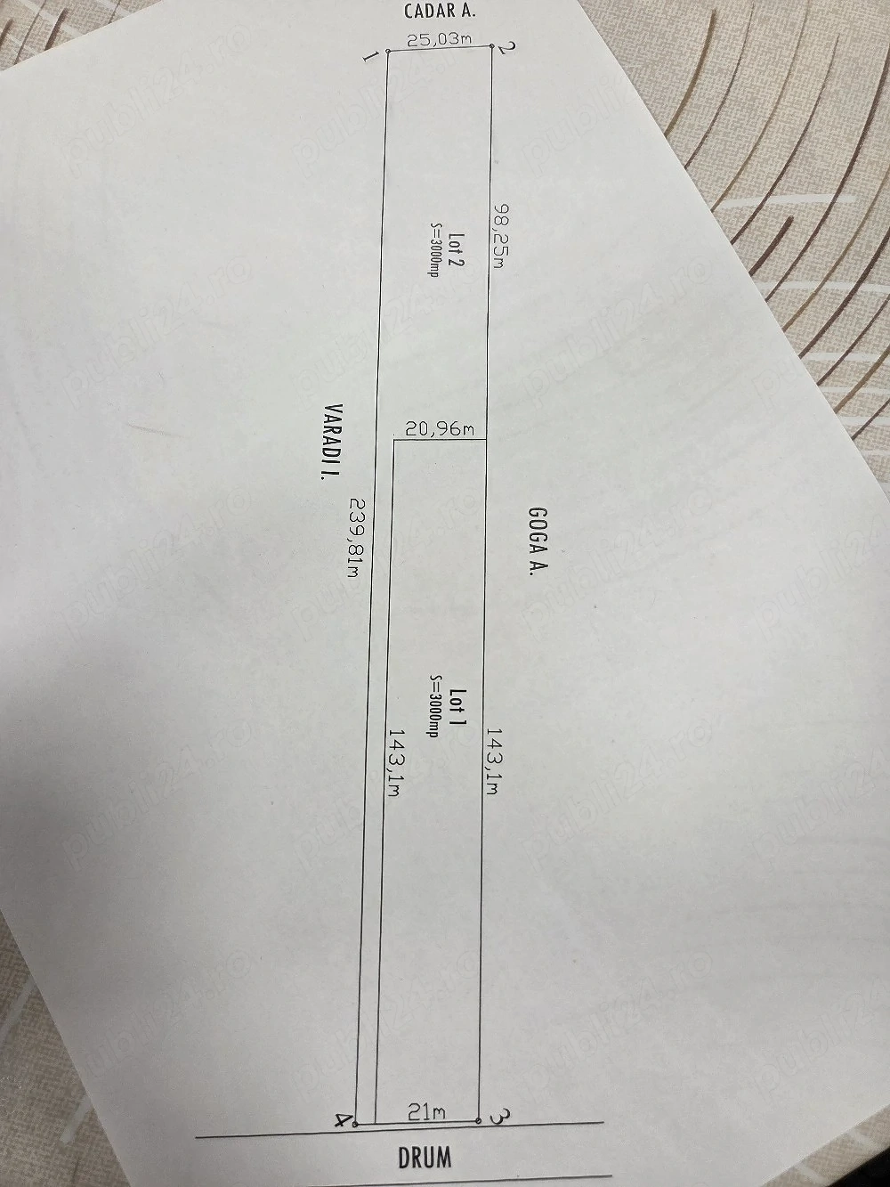 Teren Intravilan Deușu, Chinteni