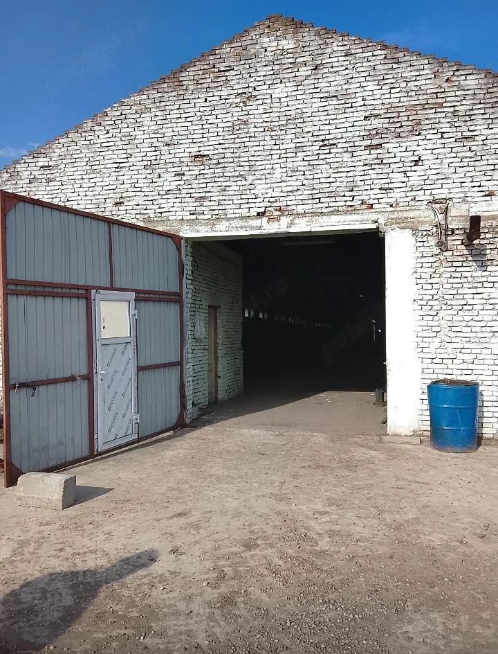 Magazie de cereale pe un teren de 16575 mp, disponibilă în 2 rate,în Sintea Ma
