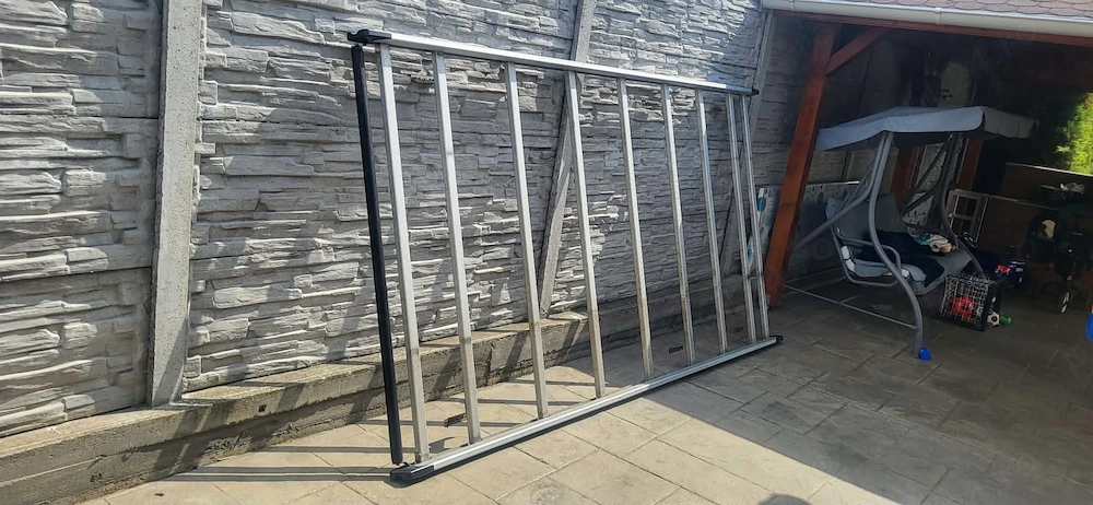 Portbagaj Opel Vivaro, Renault Traffic, din aluminiu, rola spate