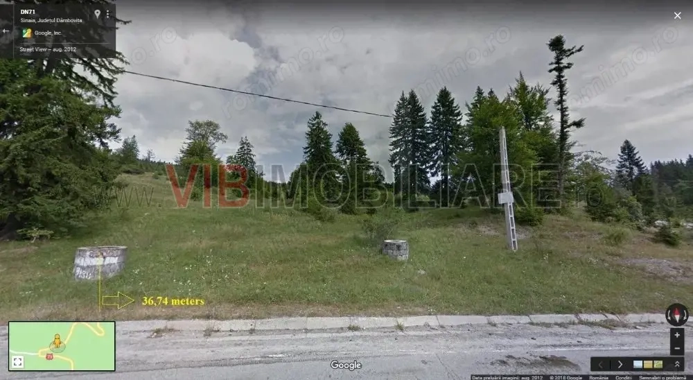 Sinaia | Teren intravilan 5.000 mp | DN71 | Cota 1000