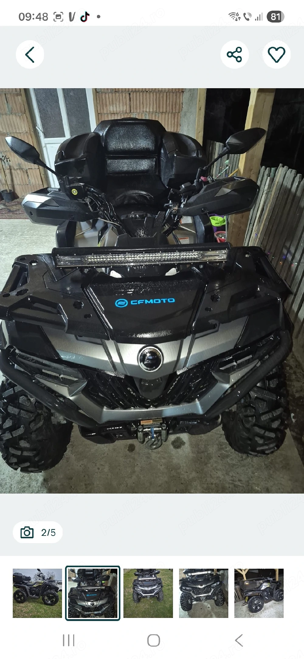 Cf moto 625 fara defecte 