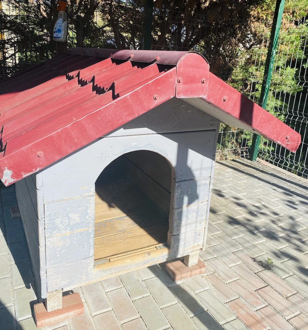 Cușcă câine talie medie-mare, izolată, foarte solidă   1000 lei