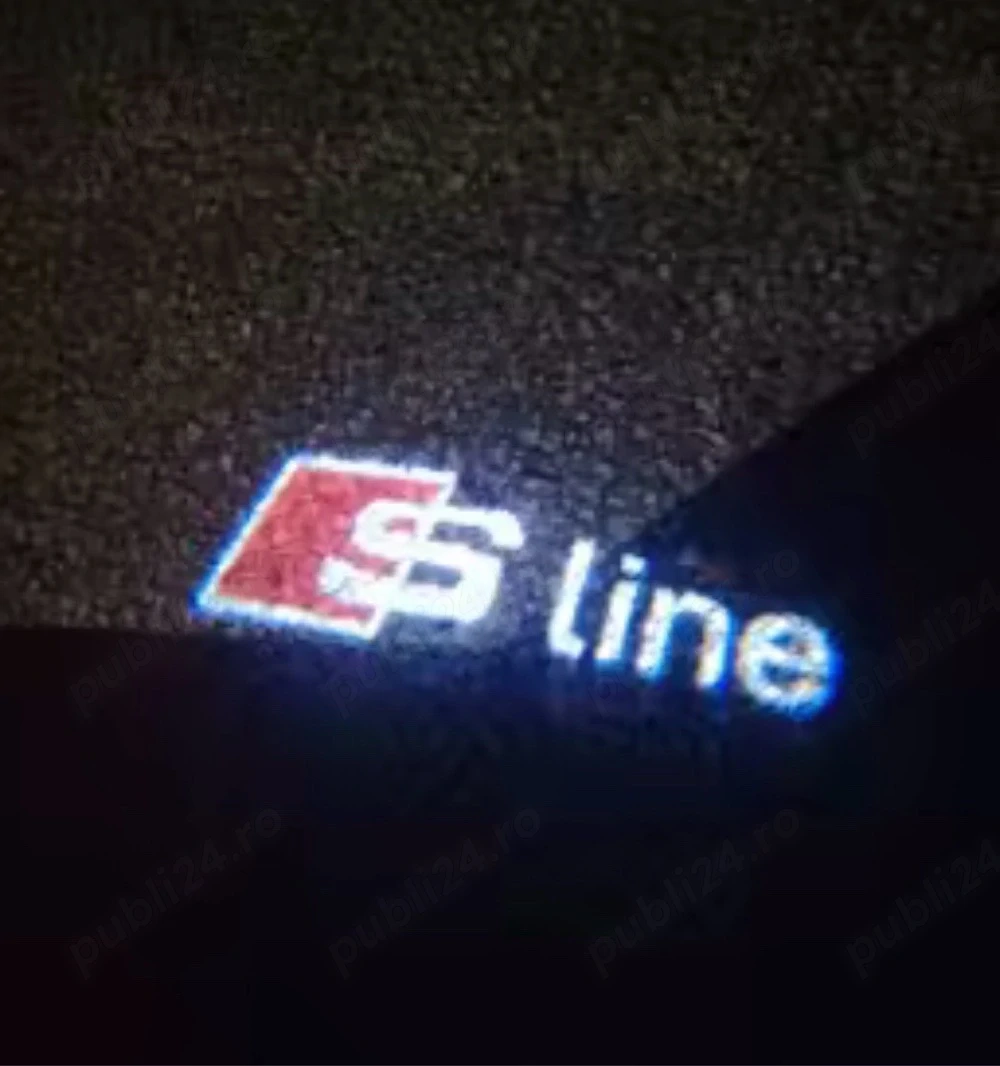 sSet 4 bucati leduri proiectoare usa Audi S line