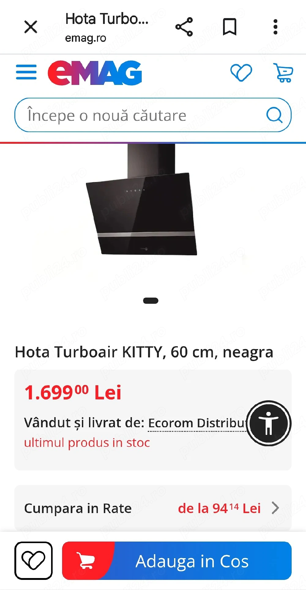 Hota turboair 60cm 
