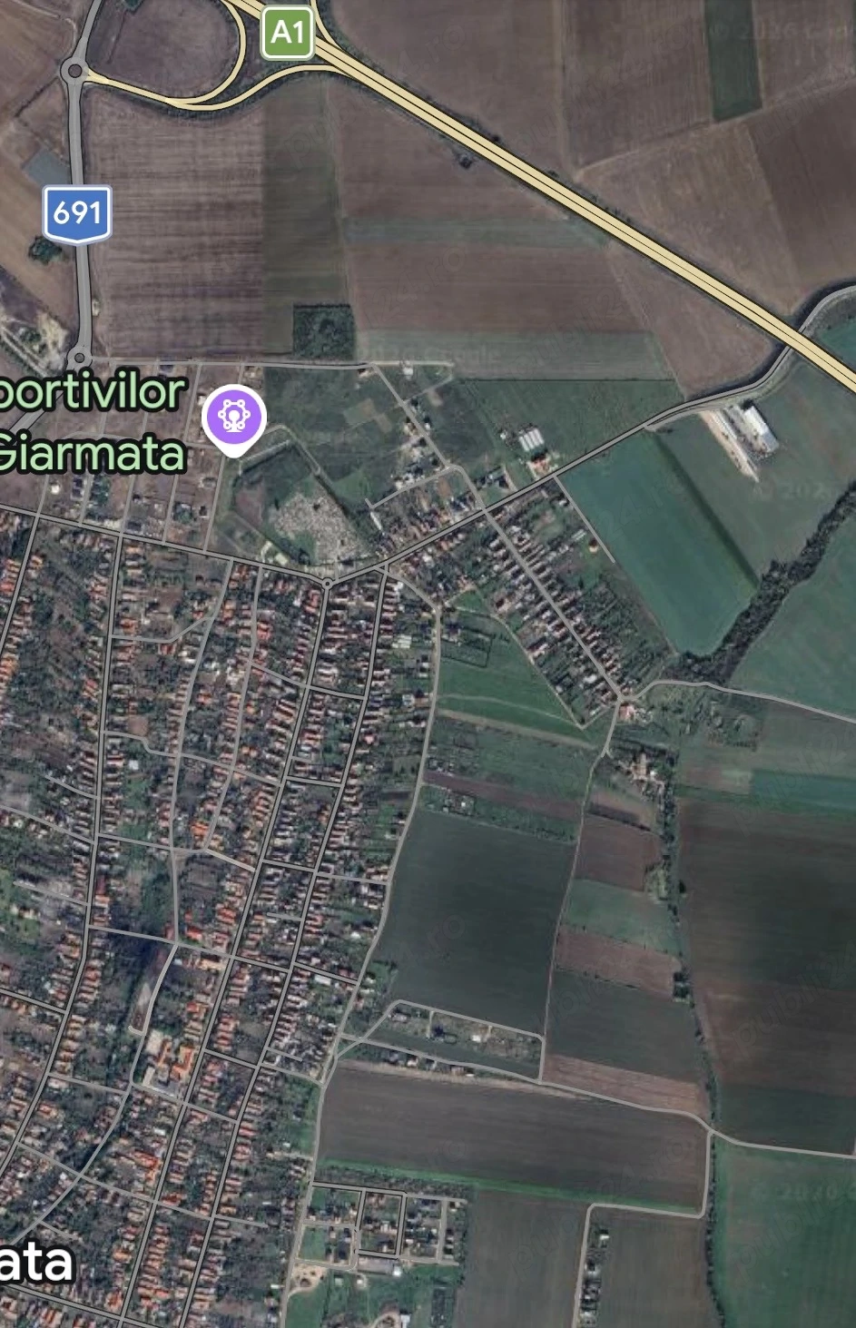 Teren pentru constructii Giarmata Mare