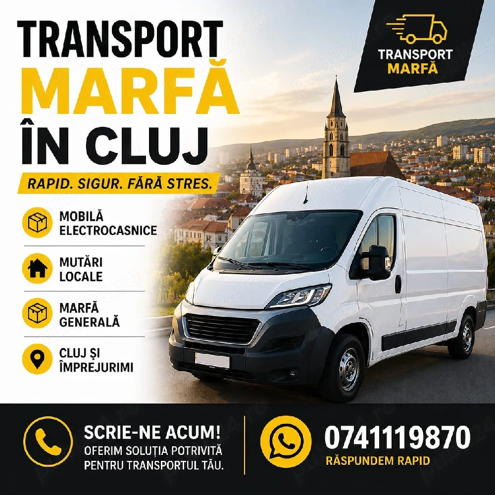 Ai ceva de transportat? ofer transport marfa