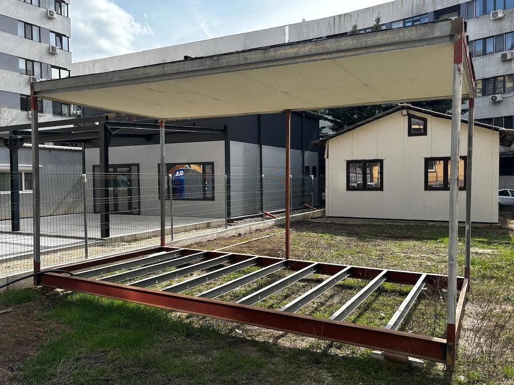Container (cadru) de 6 x 3 metri (18 metri patrati)