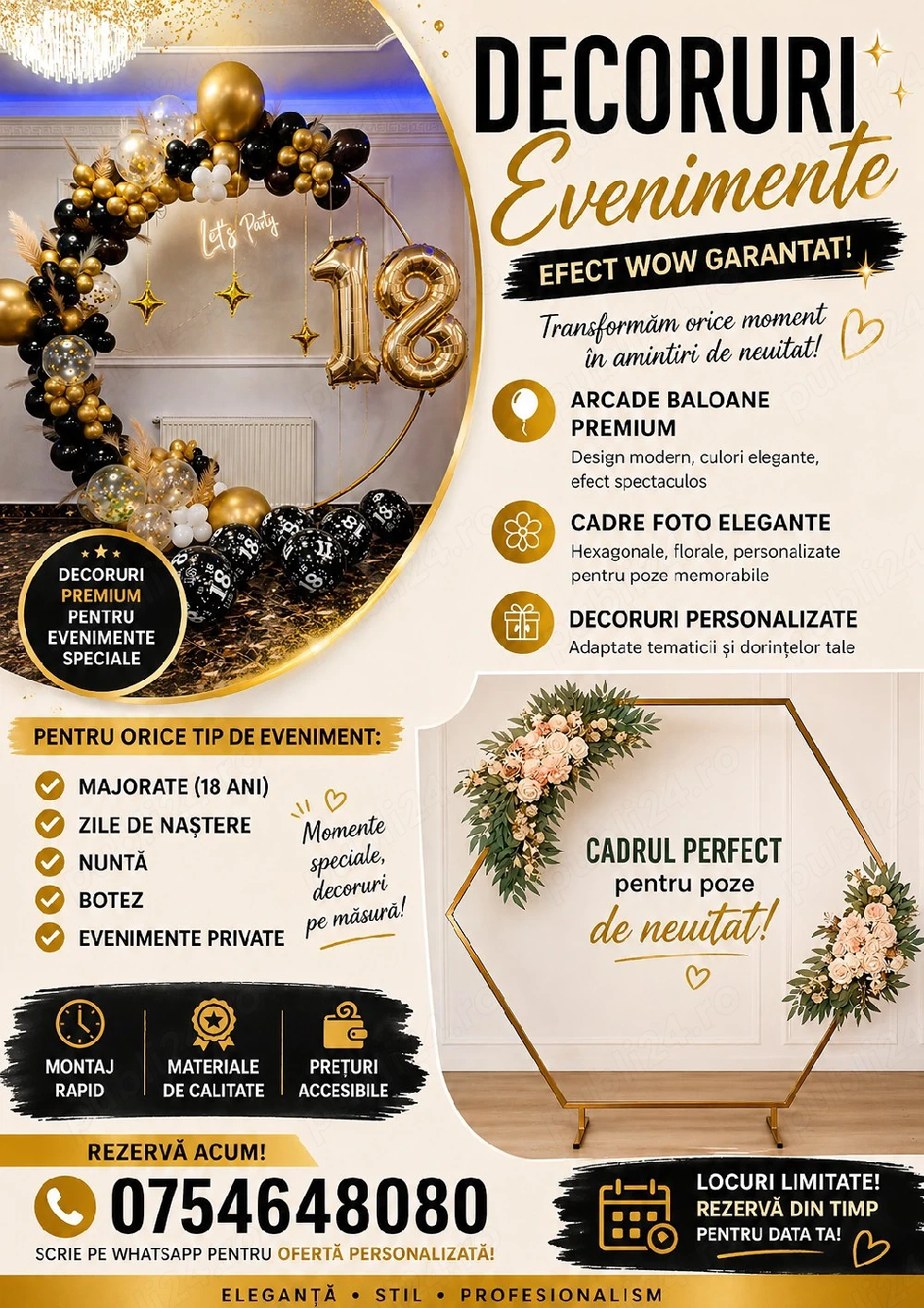 decor evenimente 