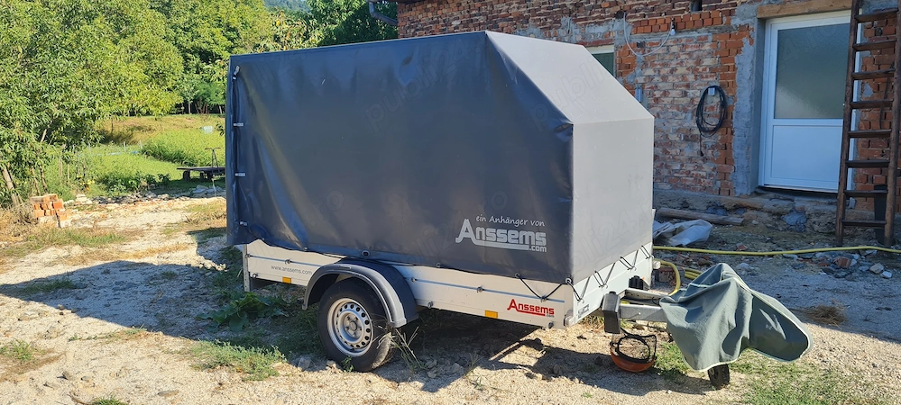 Remorca 1200kg, franata  cat B