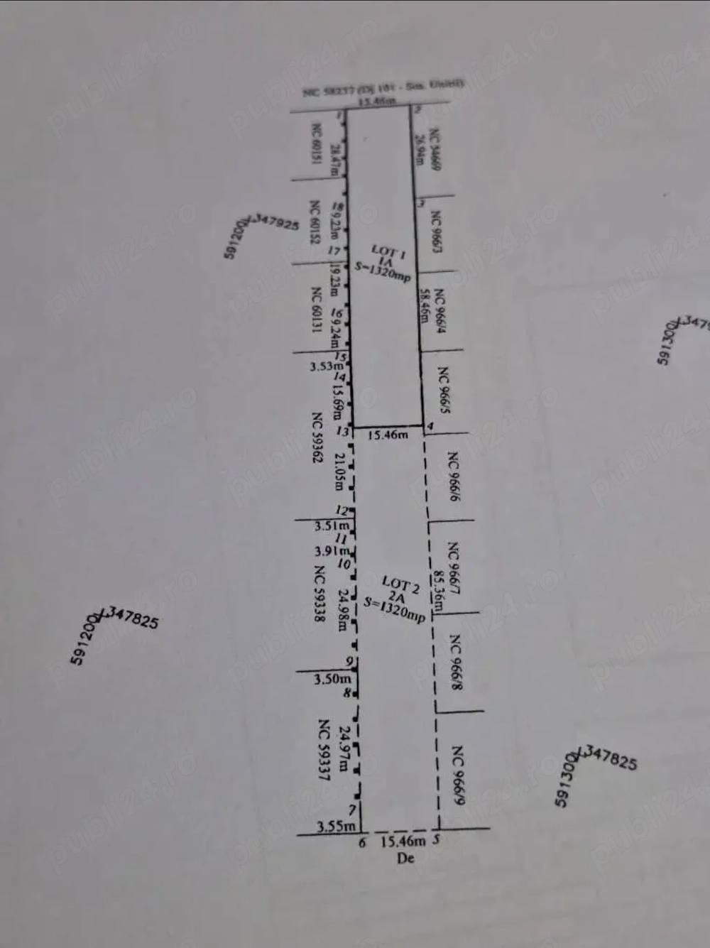 Teren Caciulati de vanzare 