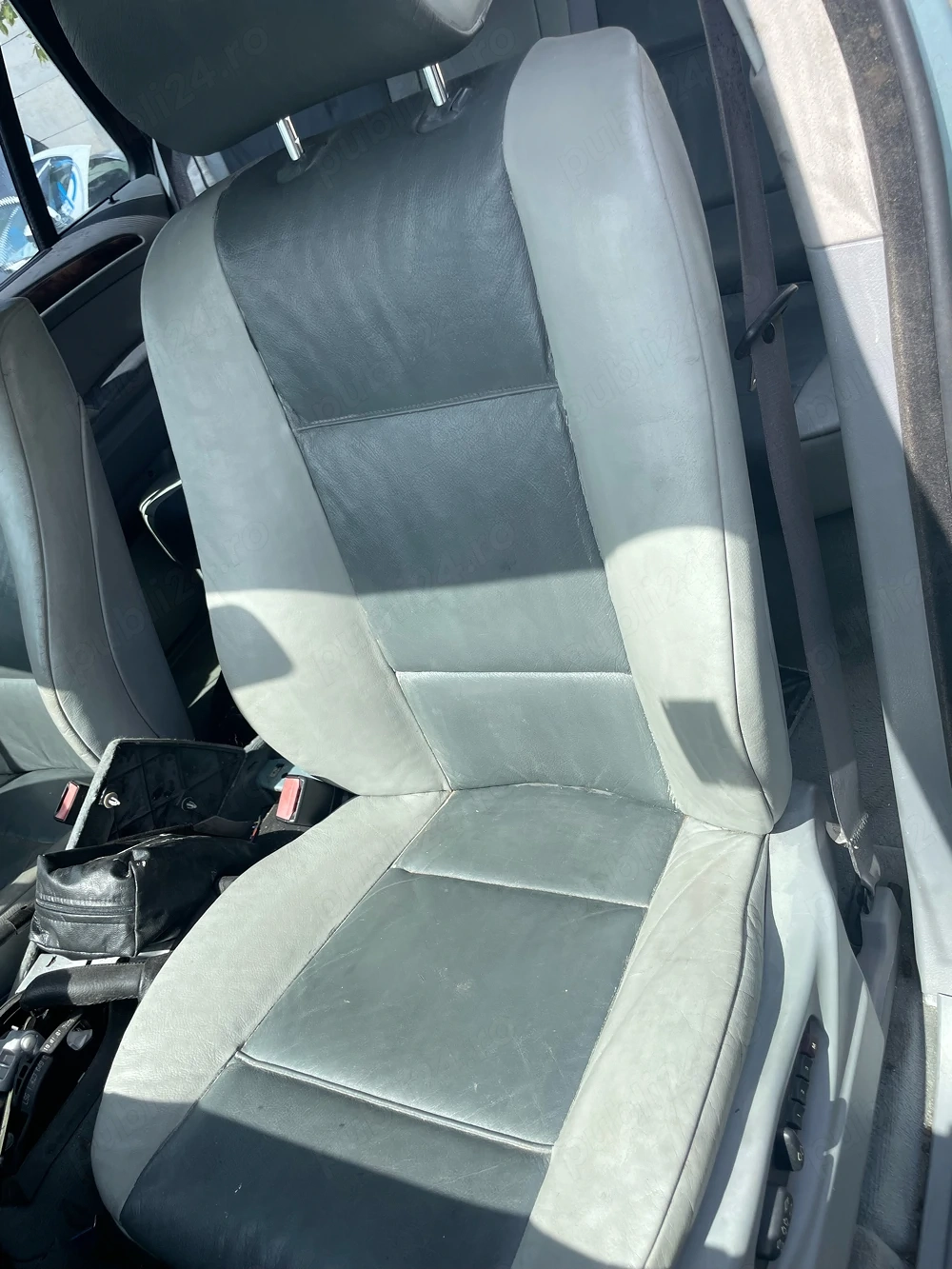 interior piele gri bmw x5 e53