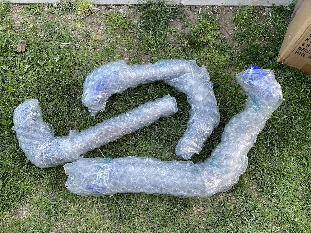 Traseu intercooler custom