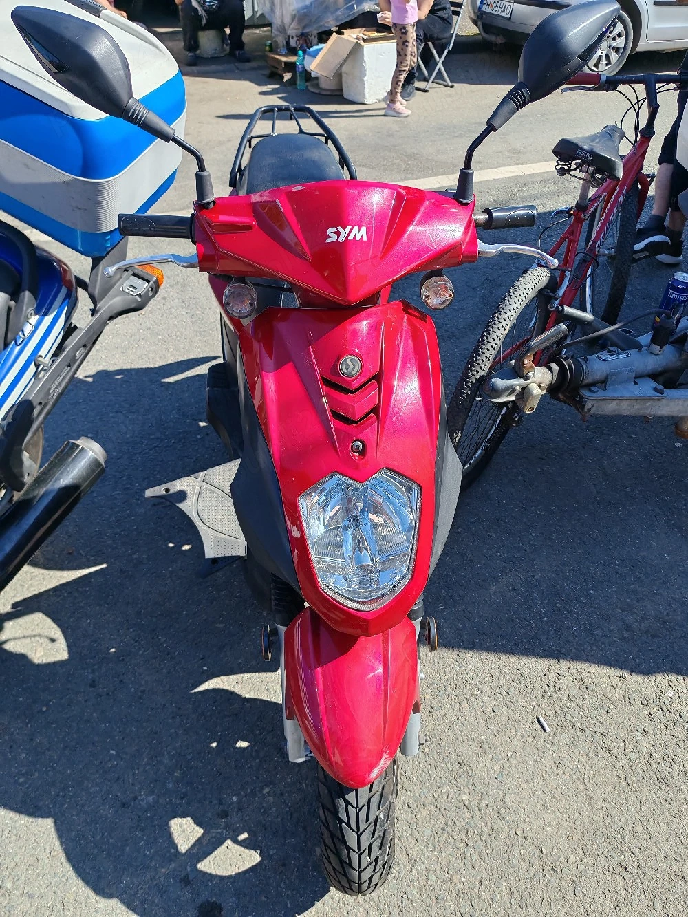 Scuter sym înmatriculat 