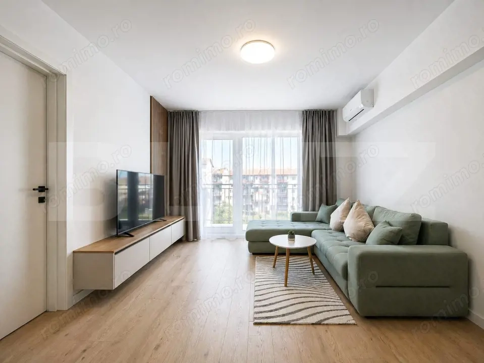 Prima Green | Ap. nou 2024 | Parcare inclusă | Sud | Mobilat PREMIUM