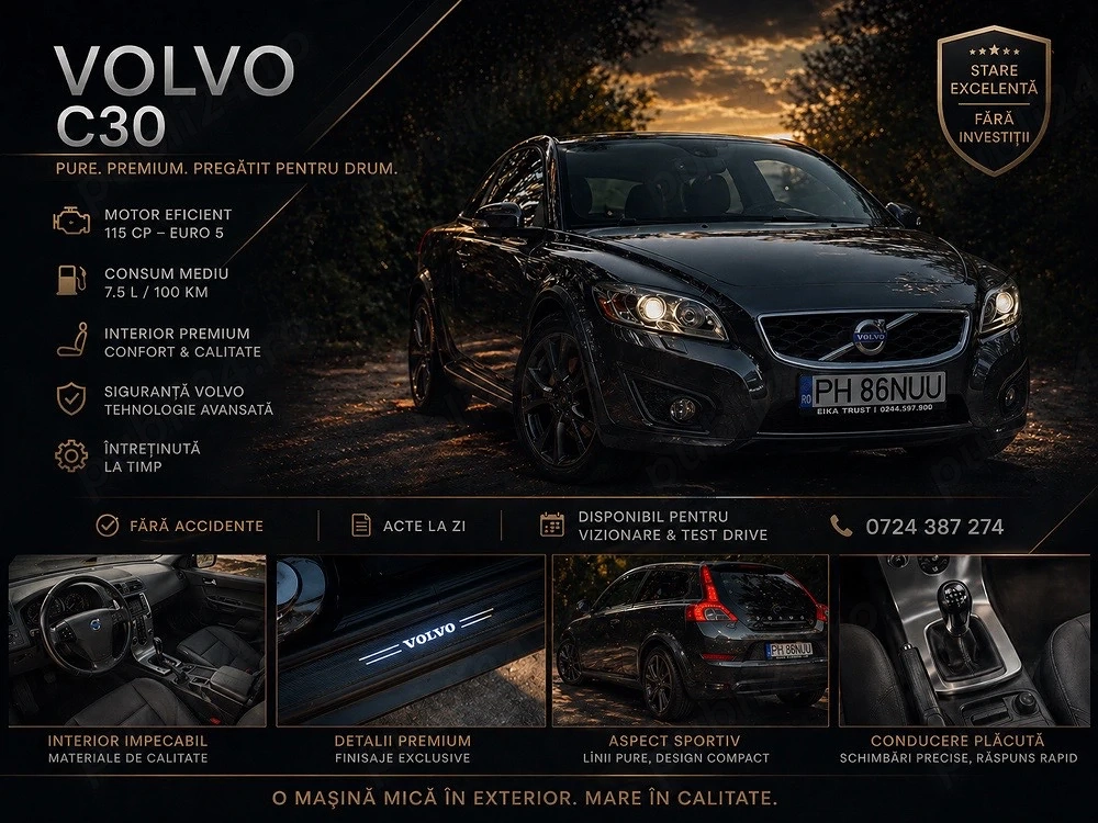 Volvo C30 prima Inmatriculare 2012