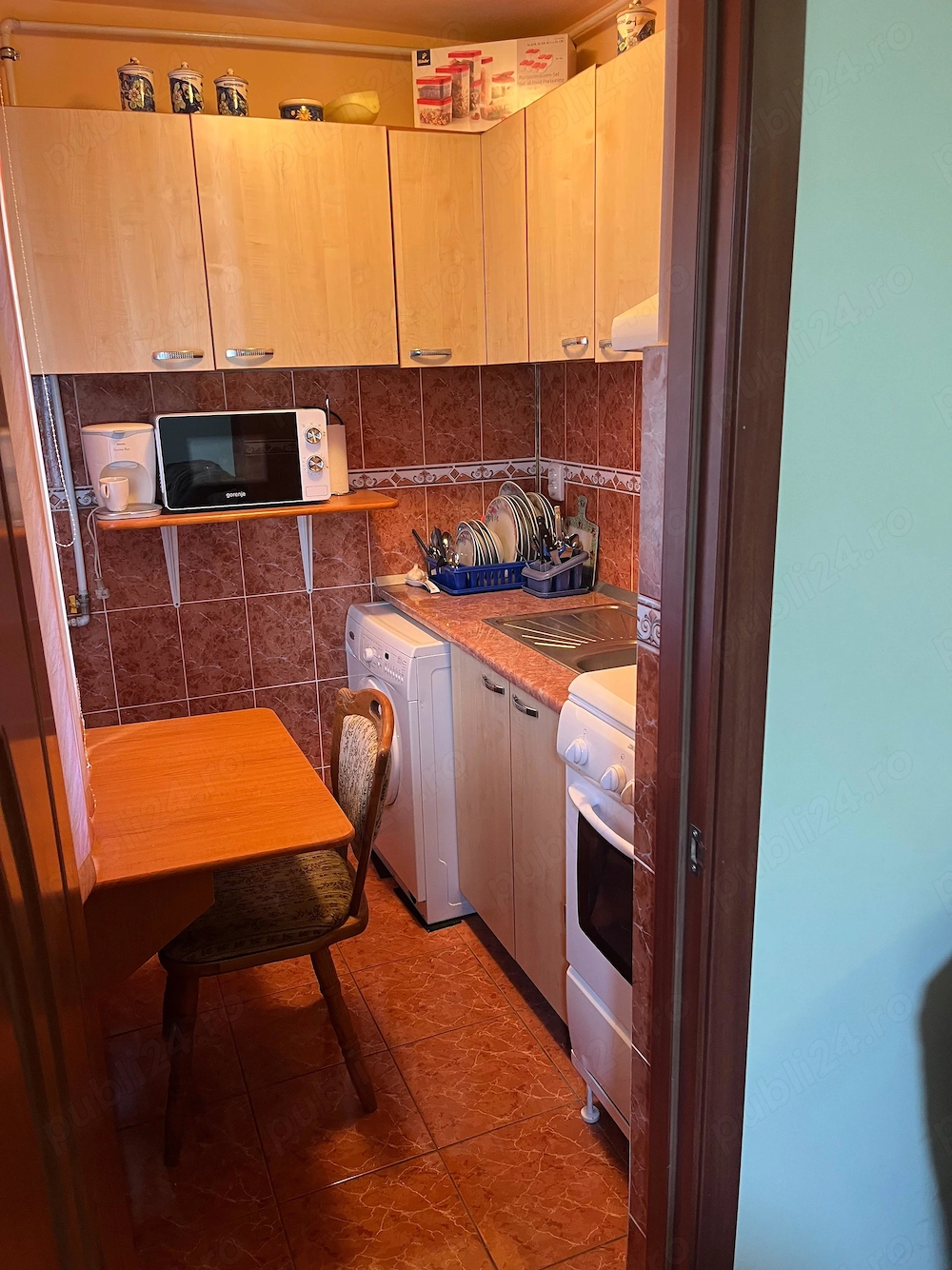 Apartament 2 camere etaj 3 Circumvalatiunii Dacia amenajat integral mobilat utilat liber