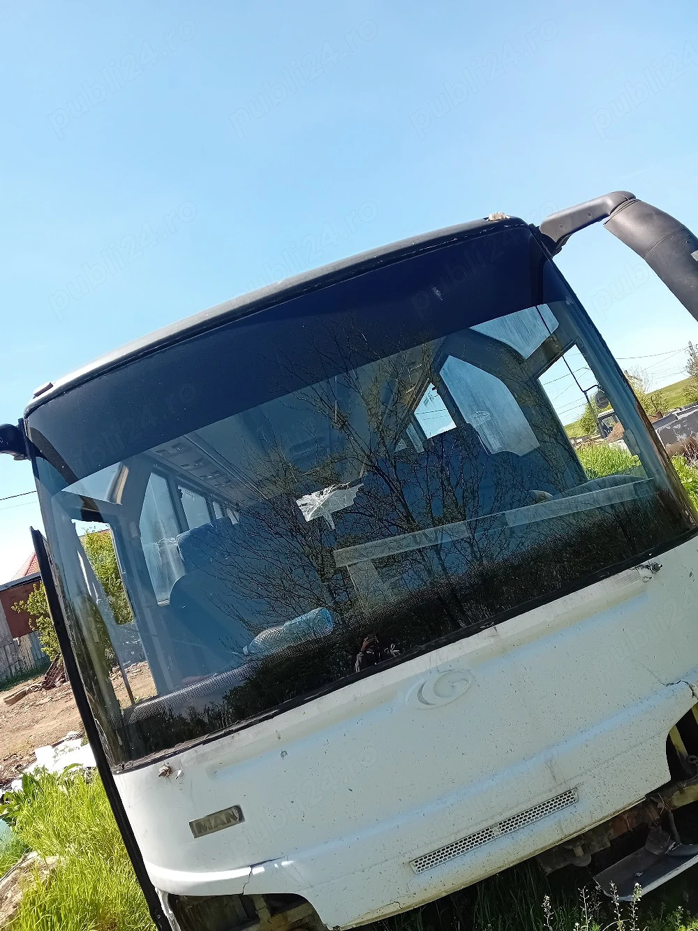 Parbriz de autobuz MAN 155x250cm