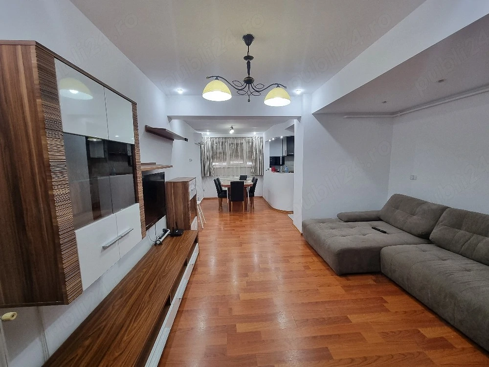 De inchiriat apartament 3 camere complet mobilat