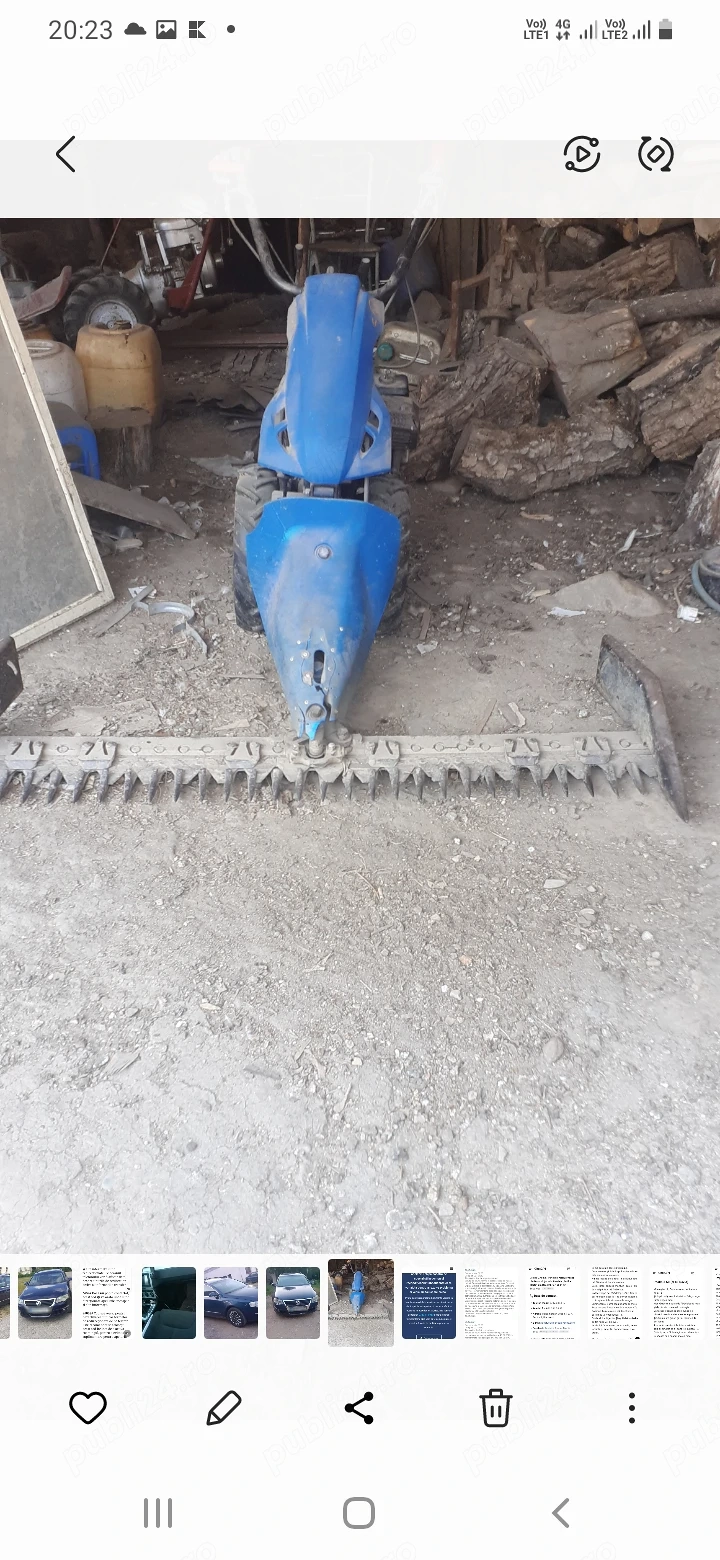 Motocositoare BCE 702 motor pe benzina