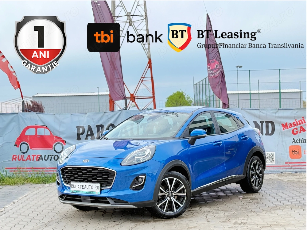 Ford Puma 2021  1.0 EcoBoost - 125 cp Cutie Automată Garanție   Rate   Leasing 