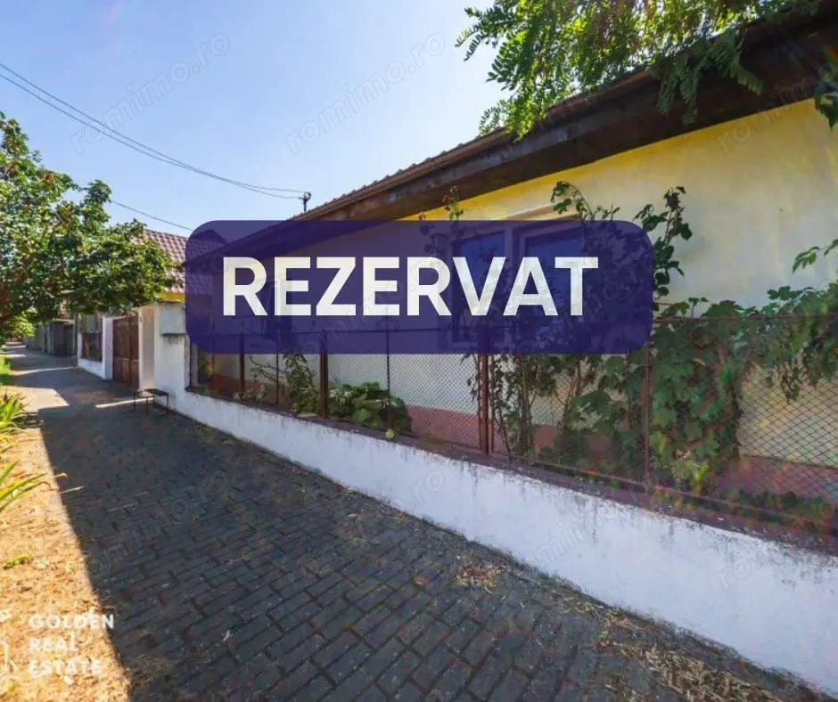 Casa în Curtici cu două corpuri de cladire, teren de 1080mp, comision 0 %