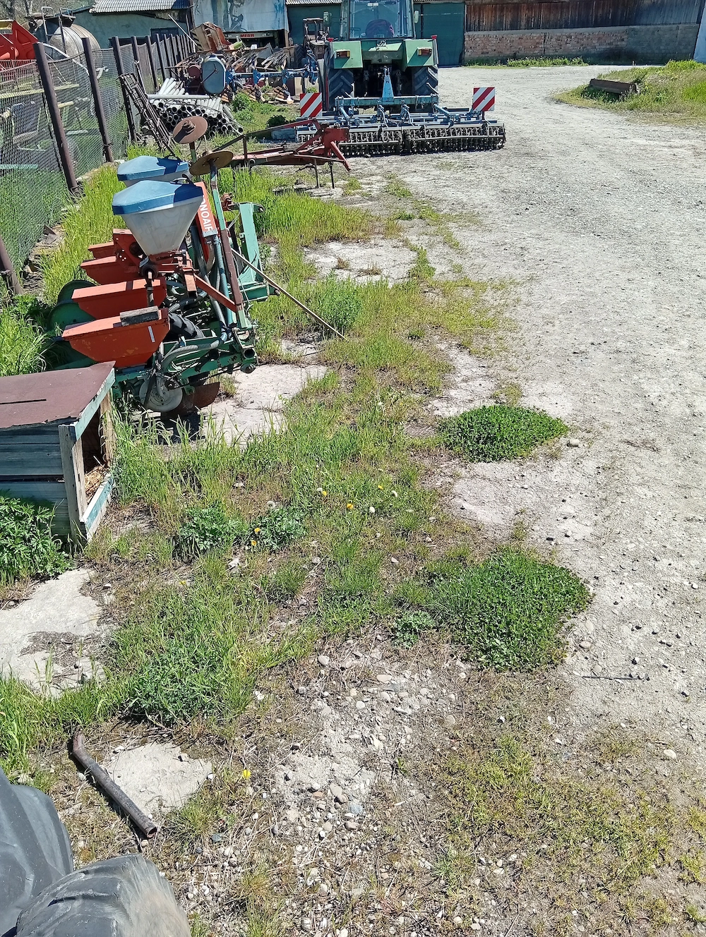 Semănătoare porumb ,floare