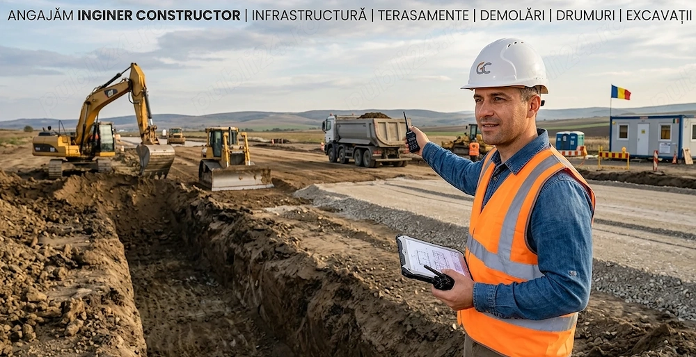 Angajam inginer constructor cu experienta