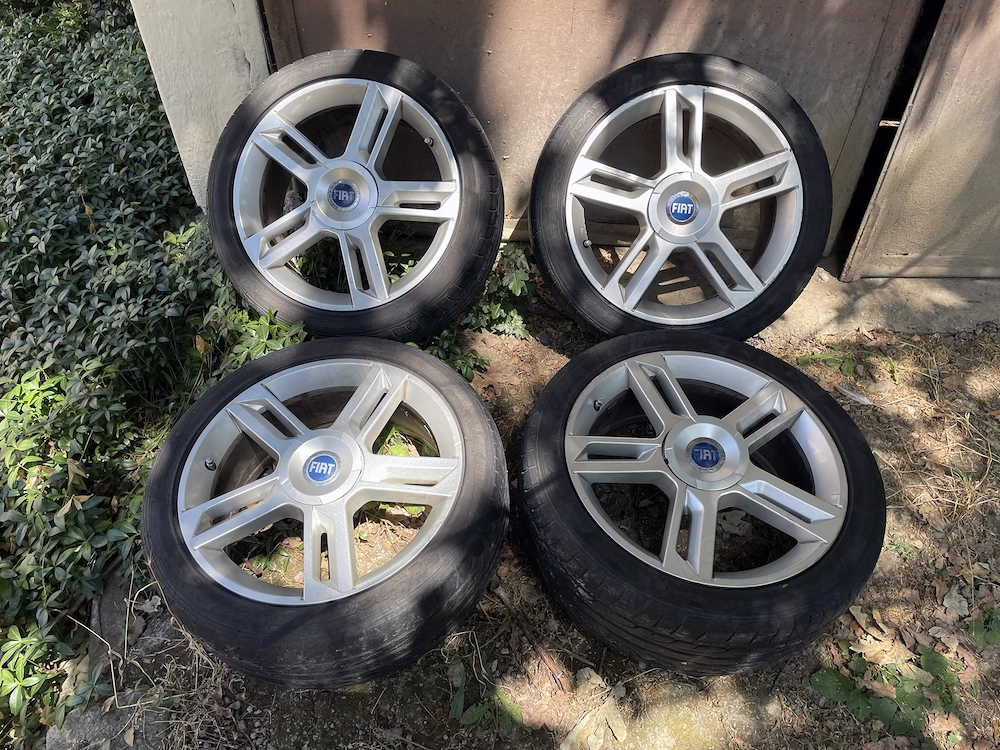 Set Jante Aliaj Fiat R17 4x98 – Originale + Bonusuri incluse