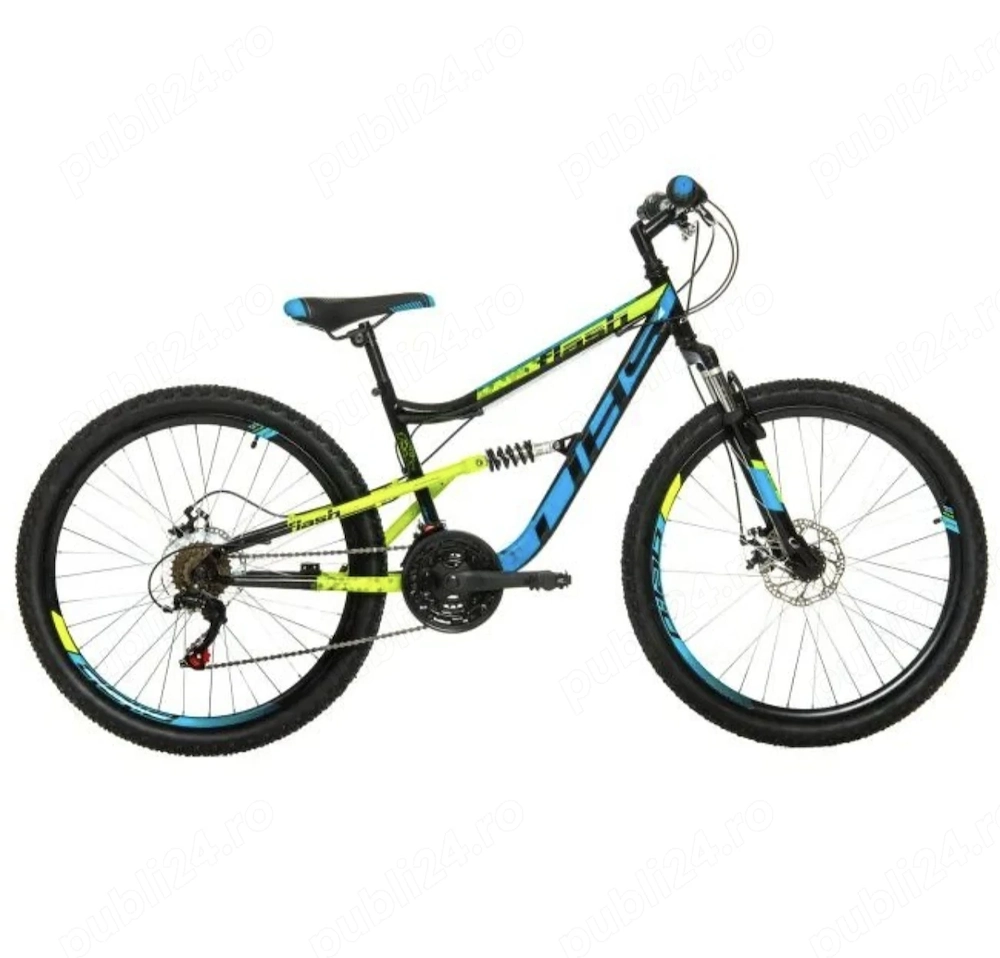  Vând Bicicletă Mountain Bike Full-Suspension   Design Modern & Stare Excelentă!