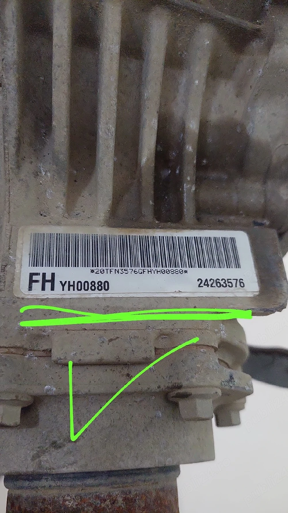 Grup față Chevrolet Captiva,motor 2,2 manual 