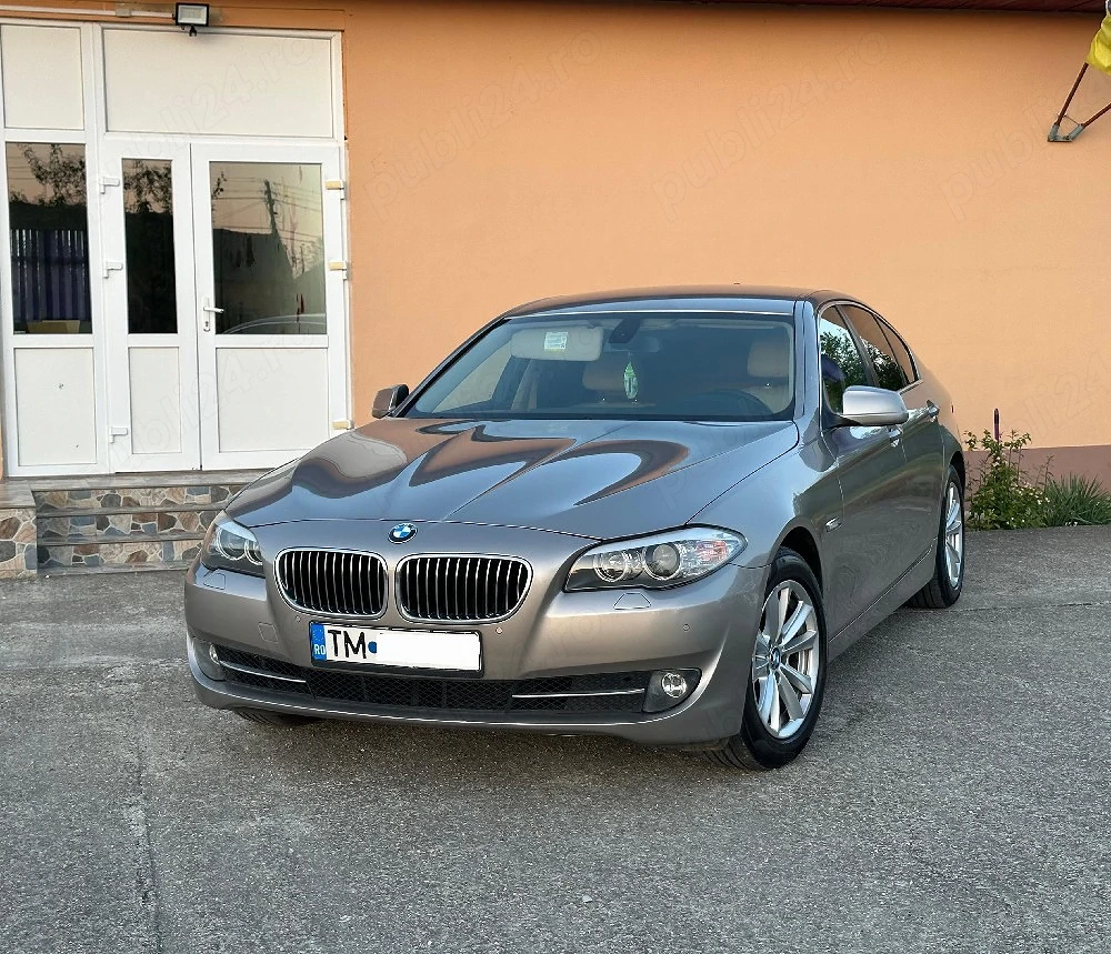 Bmw f10 520i 2.0 benzina an 2012 automata unic proprietar fiscal pe loc   