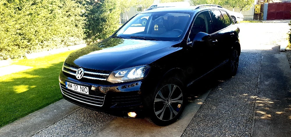 Vw Touareg 2,webasto,suspensie clasica unic proprietar,revizie noua!