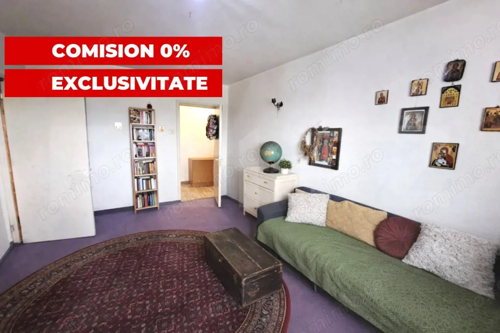 Apartament 3 camere – 66 mp utili | Parter | Zona Vlahuță 