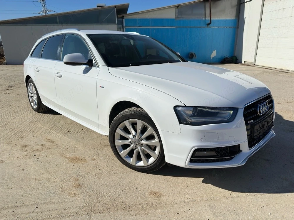 Audi A4 B8.5 2015 2.0 TDI 150cp S-line | Automată | Distronic | Lane Assist | Full întreținut