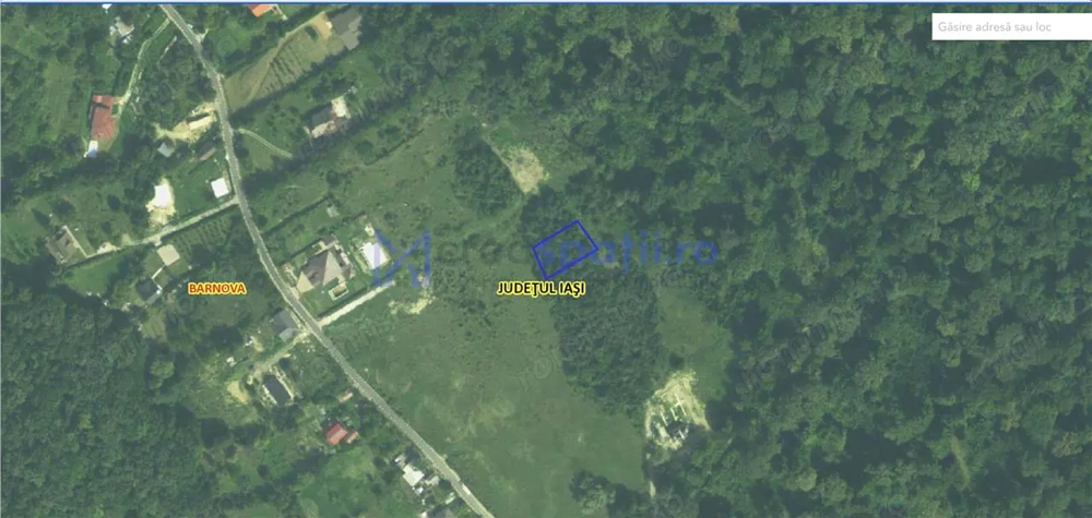 Teren parcele, de la 748mp la 3024mp, Barnova Sf. Ap. Petru