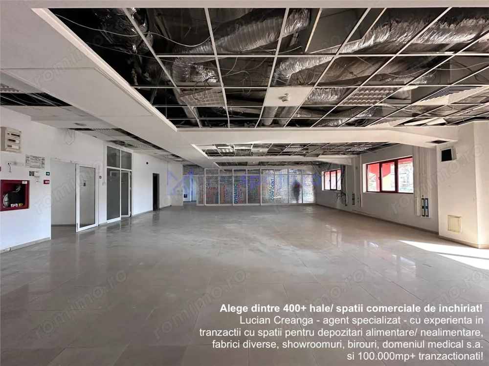 Spatiu birouri, medical, sport, de la 150mp la 302mp, zona Rompetrol Canta