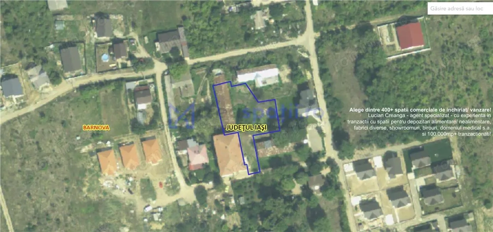 Spatiu versatil 296mp, teren 1766mp, Visan